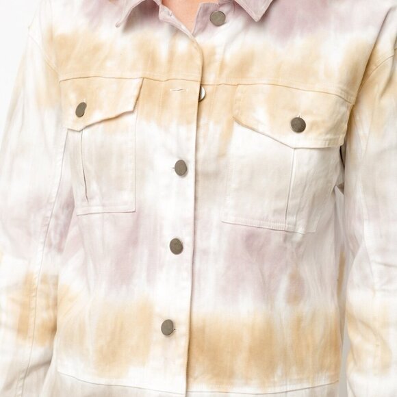 MYSTREE TYE DYE TRUCKER JACKET - Picture 8 of 8